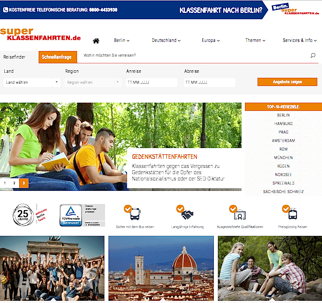 Superklassenfahrten von WM Reisedeinst Schwerin Superklassenfahrten von WM Reisedeinst Schwerin