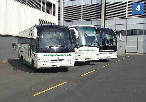 Reisebusse WM-Reisedienst Schwerin, Busreisen Schwerin